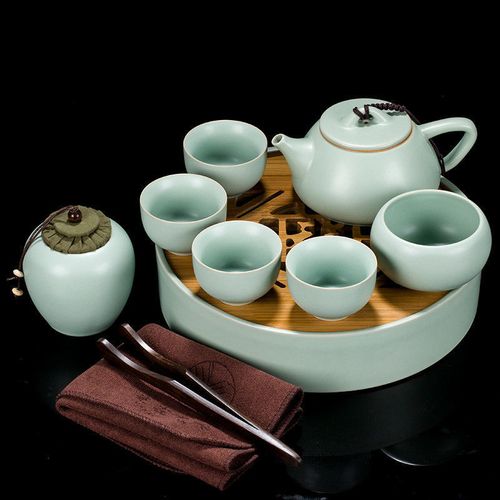 雨过天青云破处 一套汝窑茶具里的东方闲情