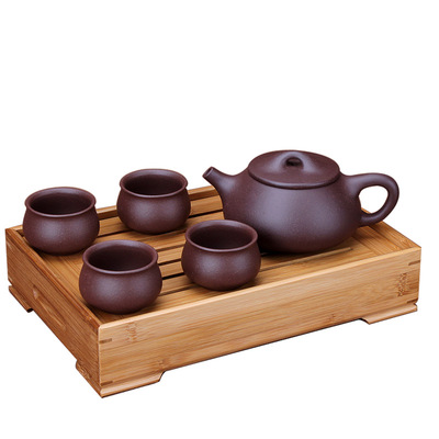 宜兴原矿紫砂壶 石瓢套壶中的匠心与茶道